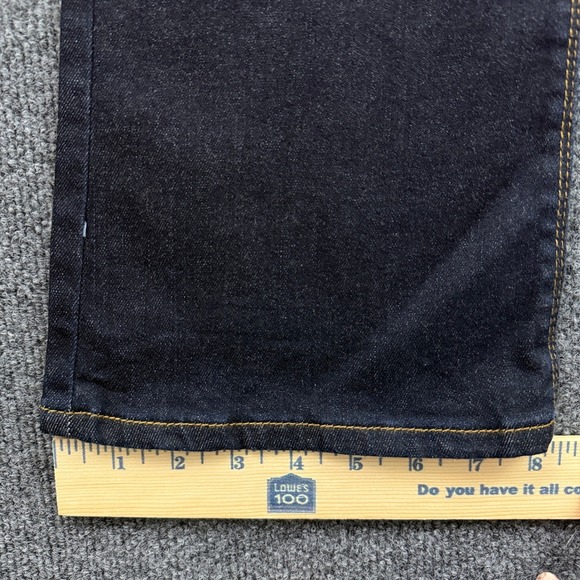 Chico's Platinum Barely Boot Jeans Womens 0 Regular Dark Wash Stretch Denim - Picture 4 of 14